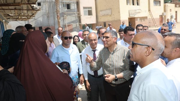 محافظ الجيزة يتفقد مستشفى أطفيح المركزي ويتابع أعمال التطوير ورفع الكفاءة