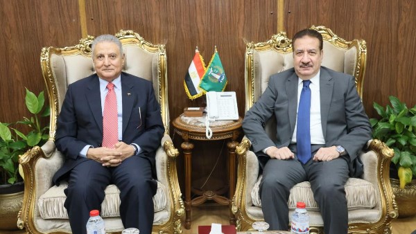 لقاء محافظ المنوفية 