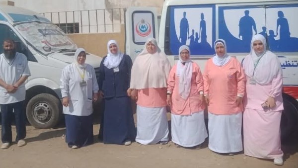محافظ بني سويف: فحص وتوفير العلاج لـ 1000حالة في 7 تخصصات
