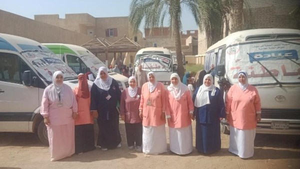محافظ بنى سويف: فحص وتوفير العلاج لأكثر 1100حالة في 7 تخصصات