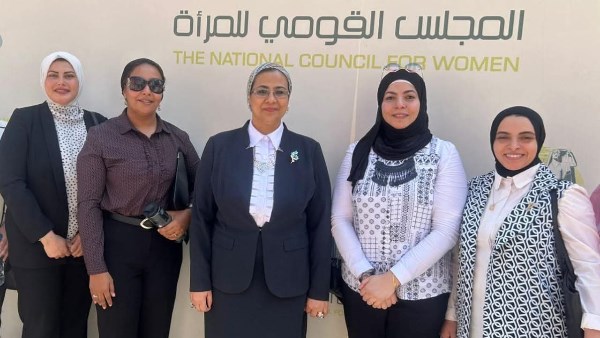 وفد جامعة بني سويف 