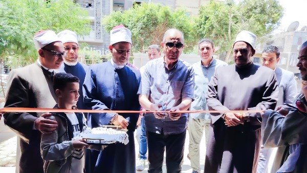 محافظ المنيا يفتتح مسجد العبور 