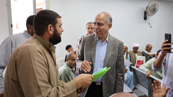 محافظ المنيا بجهاز أملاك الدولة 