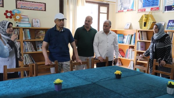 محافظ المنيا يتابع إحلال وتجديد مدرسة الاتلات للتعليم الأساسي ويوجه بمراجعة صيانة المدراس