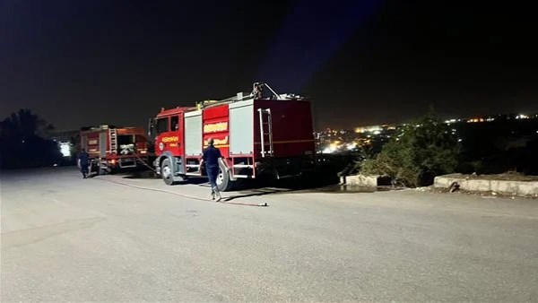 السيطرة على الحريق 