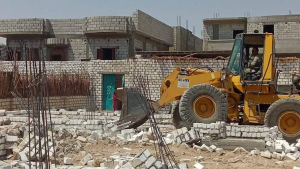 إزالة التعديات بأسيوط 