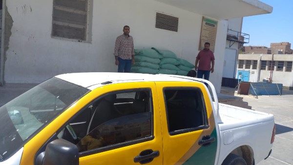 إحباط محاولة تهريب 27 جوال دقيق بلدي بقنا