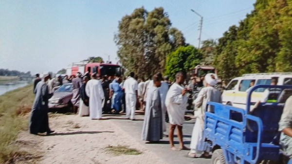 محافظ الأقصر ينعى ضحايا حادث ترعة أصفون أثناء توجههم للعمل باللجان الانتخابية
