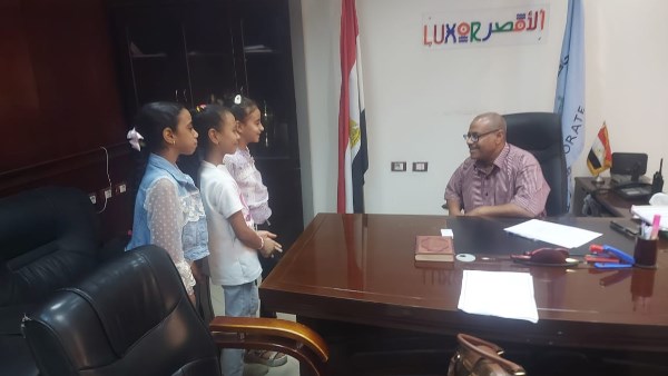 رئيس مدينة إسنا يستقبل فريق مشروع "ابنتي الغالية" ويؤكد دعمه للمبادرات المجتمعية التى تخدم القرى