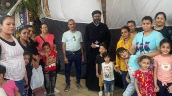 وفد قبطي من الكنيسة يشارك في انتخابات مجلس الشيوخ بأسوان