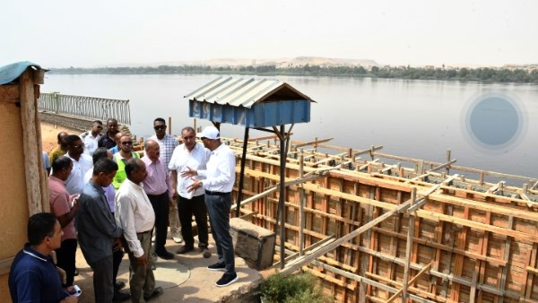 تدخل سريع لمحافظ أسوان لحل مشكلةالمحولات الكهربائية المغذية لمحطات الصرف بالمراسى السياحية