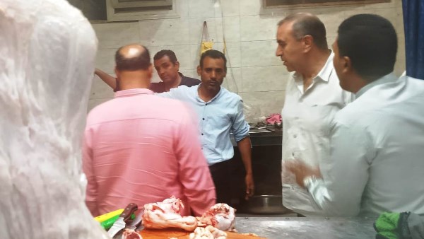 ضبط 1302كجم من السلع والمواد الغذائية غير صالحة للإستهلاك فى أسوان