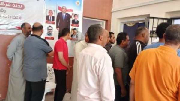 جانب من التوافد