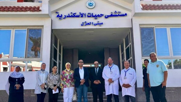 جولة ميدانية وكيل وزارة الصحة بالإسكندرية
