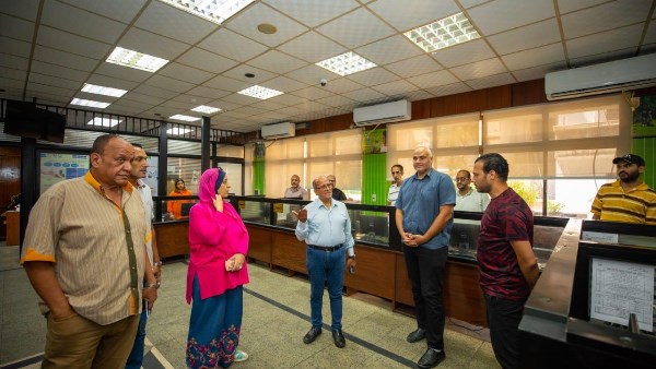 جولة ميدانية مياه الإسكندرية