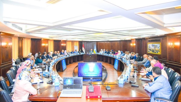 اجتماع بمحافظة الاسكندرية
