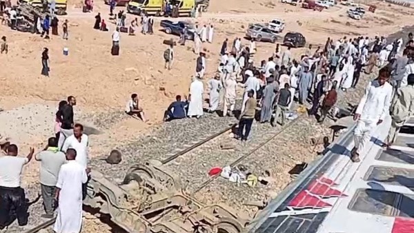حادث قطار  مطروح