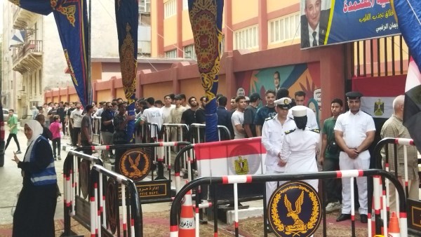 اقبال كبير على لجان انتخابات مجلس الشيوخ في بورسعيد