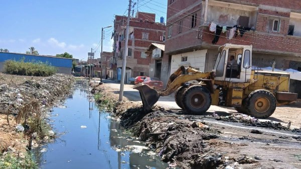 رفع المخلفات و مكافحة الحشرات والبعوض وتطهير المصارف بدمياط
