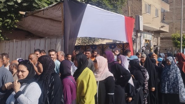 إقبال كبير من الناخبين خلال اليوم الثاني لانتخابات الشيوخ بالقليوبية