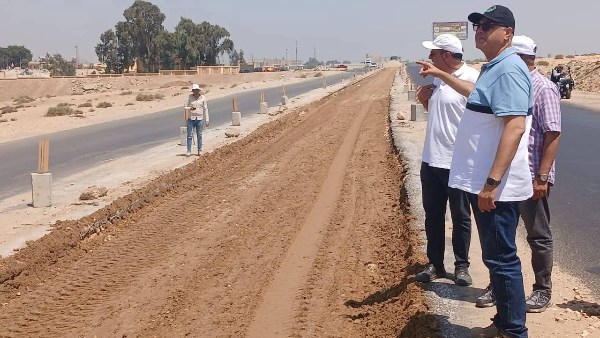 محافظ القليوبية: طريق السلام _ الخانكة سيحدث نقلة نوعية في السيولة المرورية