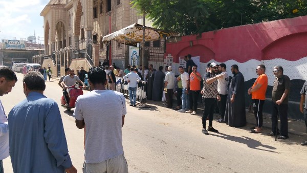 طوابير الناخبين أمام اللجان الانتخابية بالغربية 