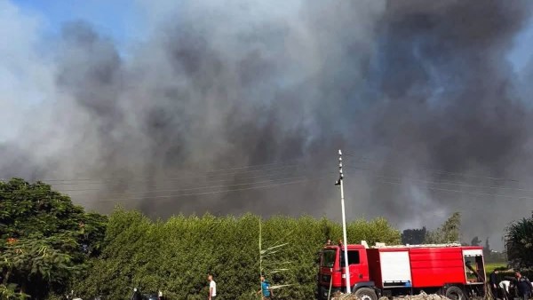 حريق مصنع المحلة