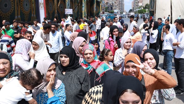 انتخابات مجلس الشيوخ.. تزايد الإقبال على لجان كفر الشيخ |صور