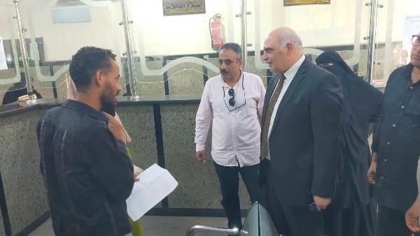 سكرتير عام كفر الشيخ يتفقد المركز التكنولوجي بمركز ومدينة الرياض