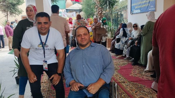 مشاركة المواطنين في انتخابات مجلس الشيوخ 