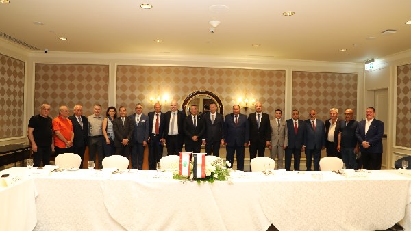 وزيرا الزراعة المصري واللبناني
