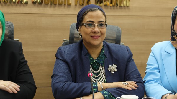 المستشارة أمل عمار رئيسة المجلس القومي للمرأة 