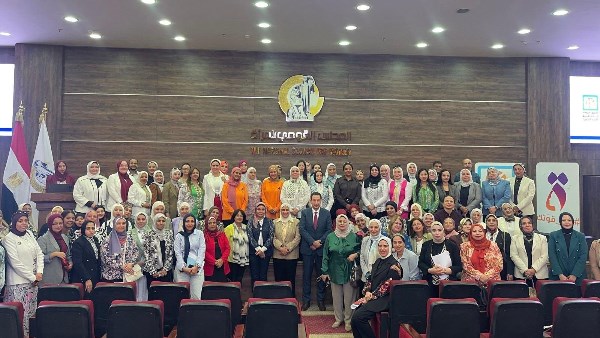 القومي للمرأة ينظم  لقاءًا توعويًا لرفع وعي المجتمع الجامعي بدور المجلس  