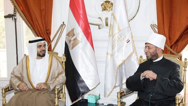 وزير الأوقاف يستقبل قيادات دينية من الأردن والجزائر والإمارات