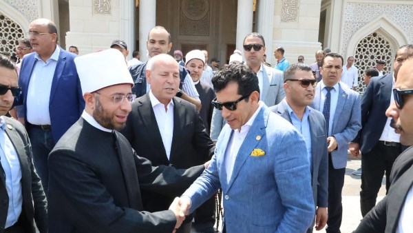 وزيرا الأوقاف والرياضة