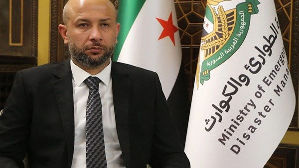 وزير الطوارئ السوري