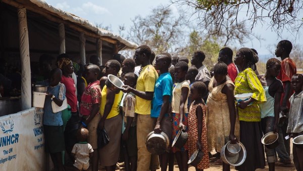 ازمة انسانية في جنوب السودان