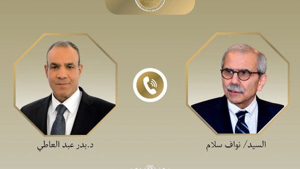 اتصال هاتفي بين وزير الخارجية ورئيس الوزراء اللبناني 