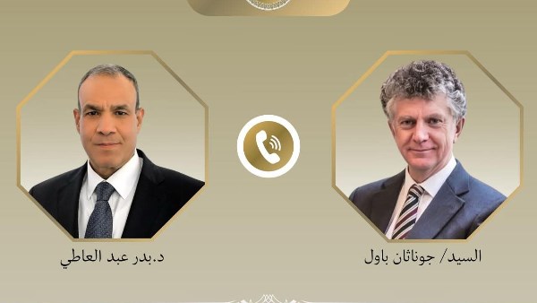 اتصال هاتفى بين وزير الخارجية ومستشار الأمن القومي البريطانى