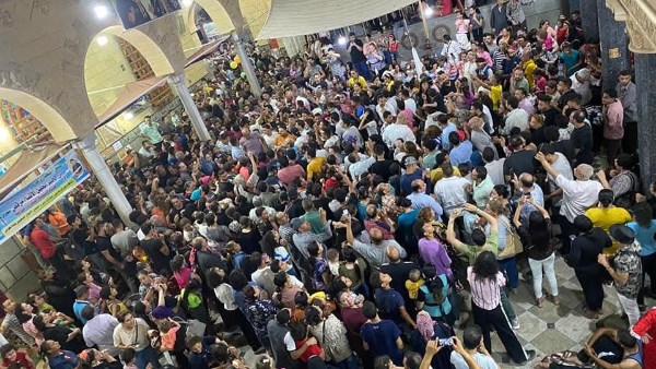 الإحتفال بعيد مارجرجس بميت دمسيس 