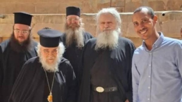 زيارة سكرتير بطريركية القدس 