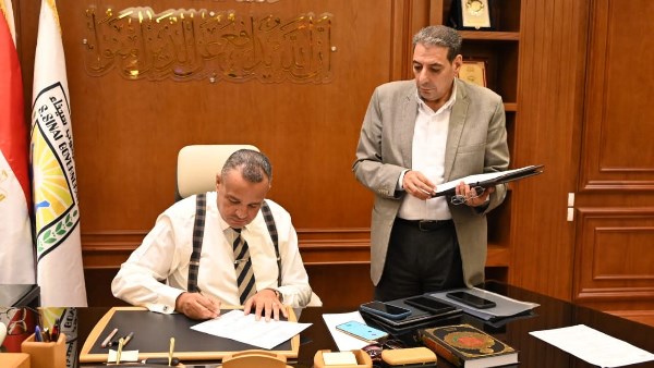 محافظ جنوب سيناء يعتمد على النزول بتنسيق الثانوي 