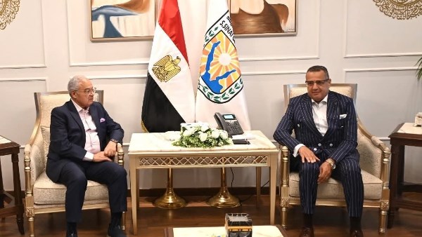 محافظ جنوب سيناء خلال لقاء هشام زعزوع 