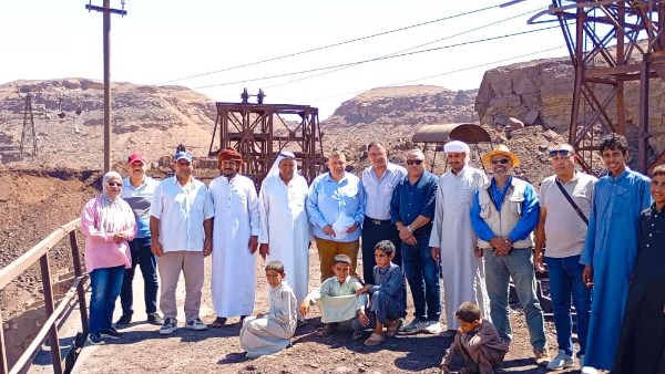 لجنة أثرية تعاين تلفريك 