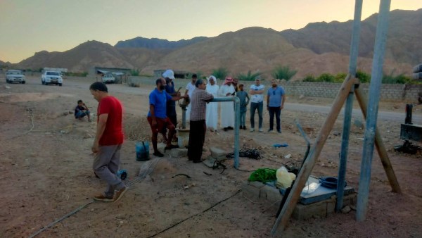 إعادة تشغيل بئر صغير 