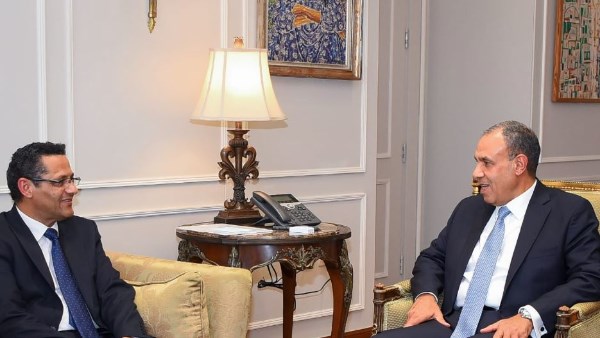 وزير الخارجية بدر عبدالعاطي ونقيب الصحفيين