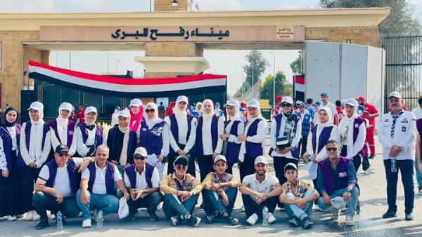 فريق أندية التطوع والجوالة بشمال سيناء