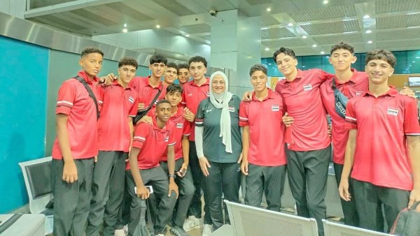 منتخب مصر لناشئي الطائرة