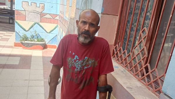 بحبك يا ريس.. عم محمد لصدى البلد: رجلي مبتورة وشاركت من أجل مصر