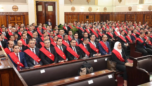 مراسم أداء اليمين القانونية لأعضاء هيئة قضايا الدولة| صور